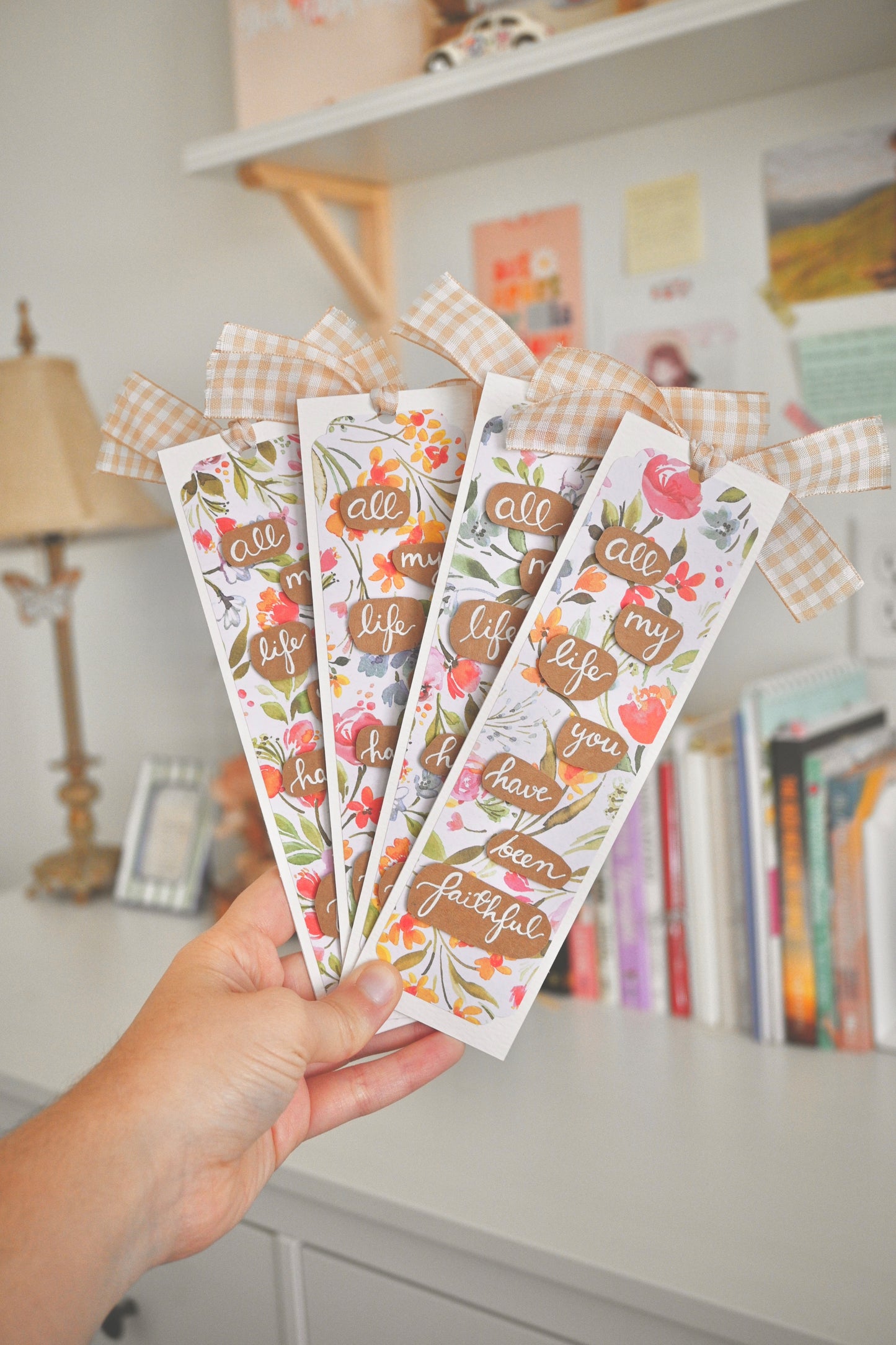 Faithful | Handmade Bookmark