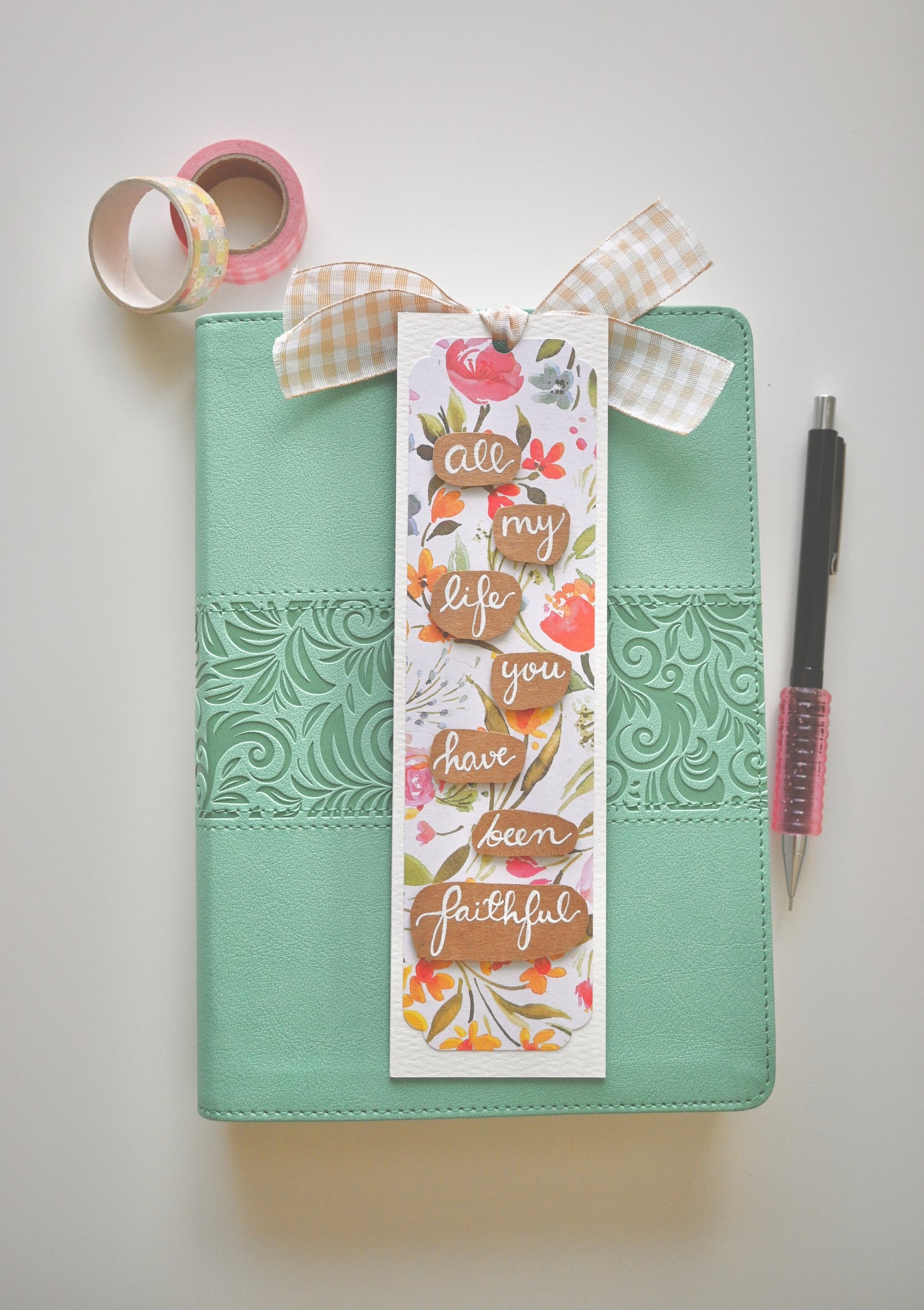 Faithful | Handmade Bookmark