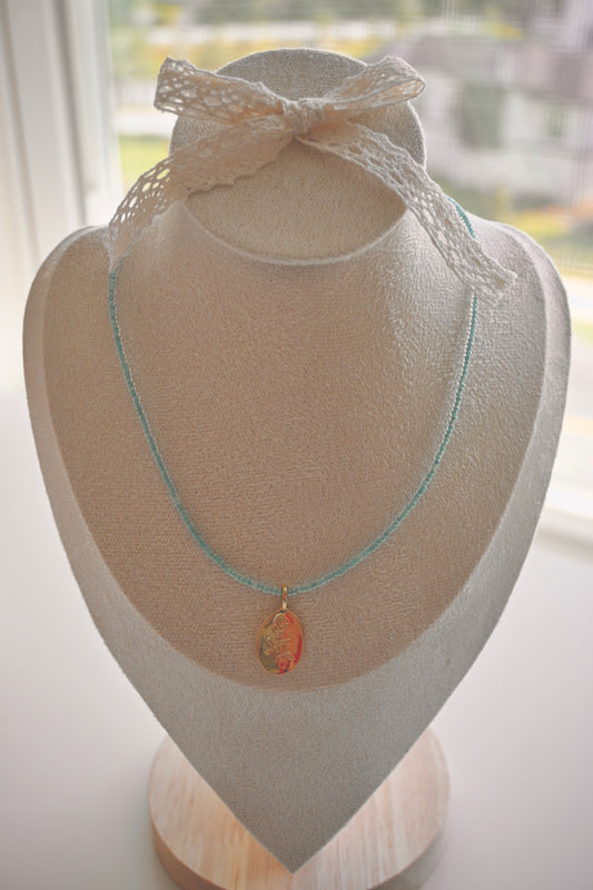 Gold Flower Necklace