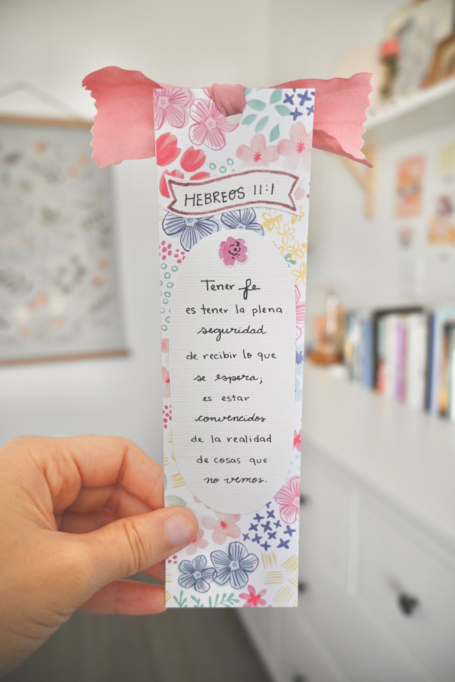 Hebreos 11:1 | Handmade Bookmark
