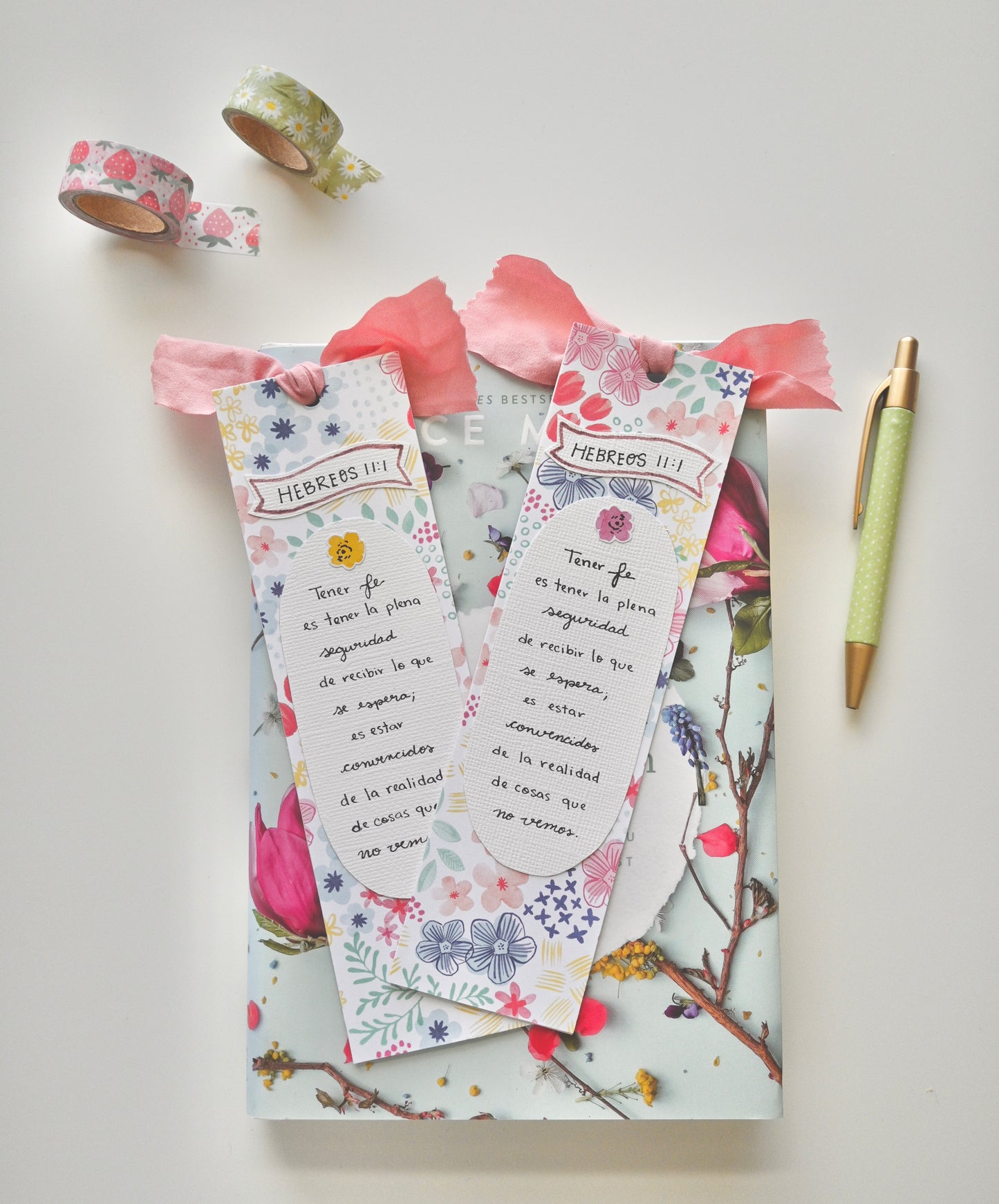 Hebreos 11:1 | Handmade Bookmark