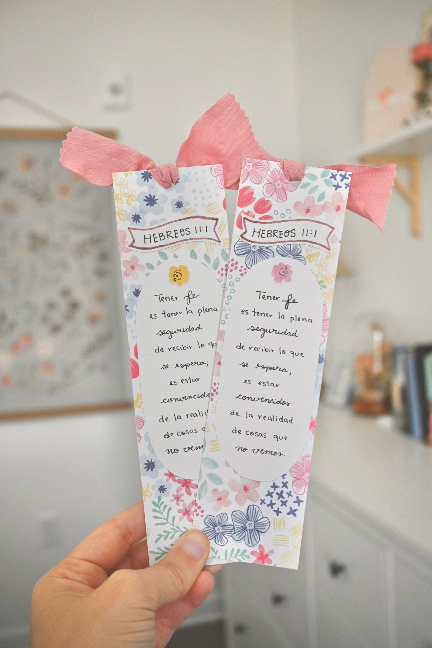 Hebreos 11:1 | Handmade Bookmark
